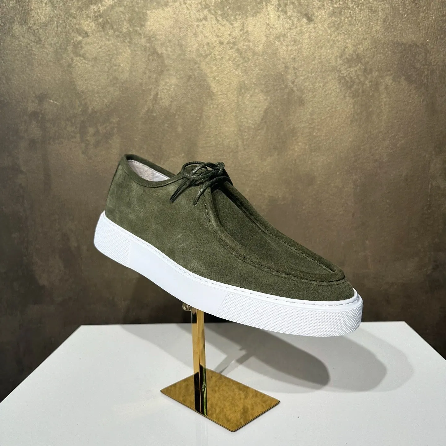(VERNIEUWD) Suède Derby High Loafers