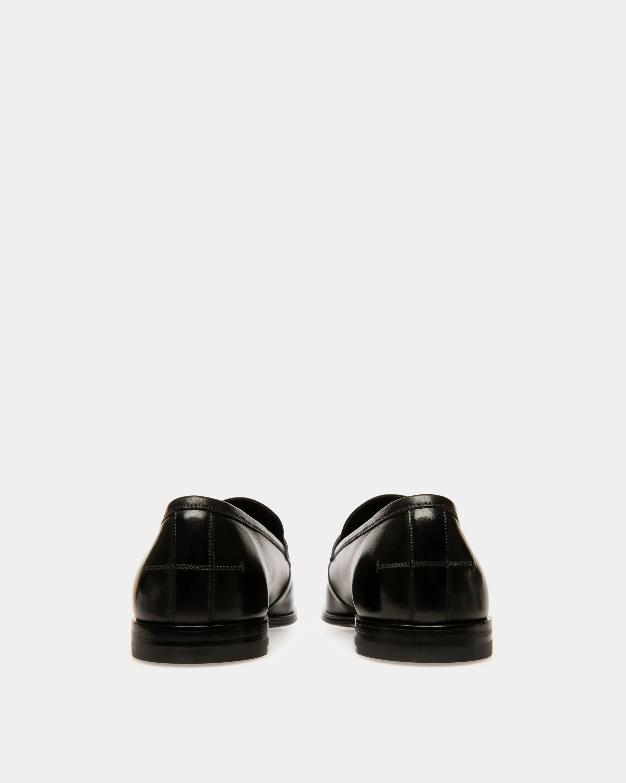Webb Leather Loafers In Black