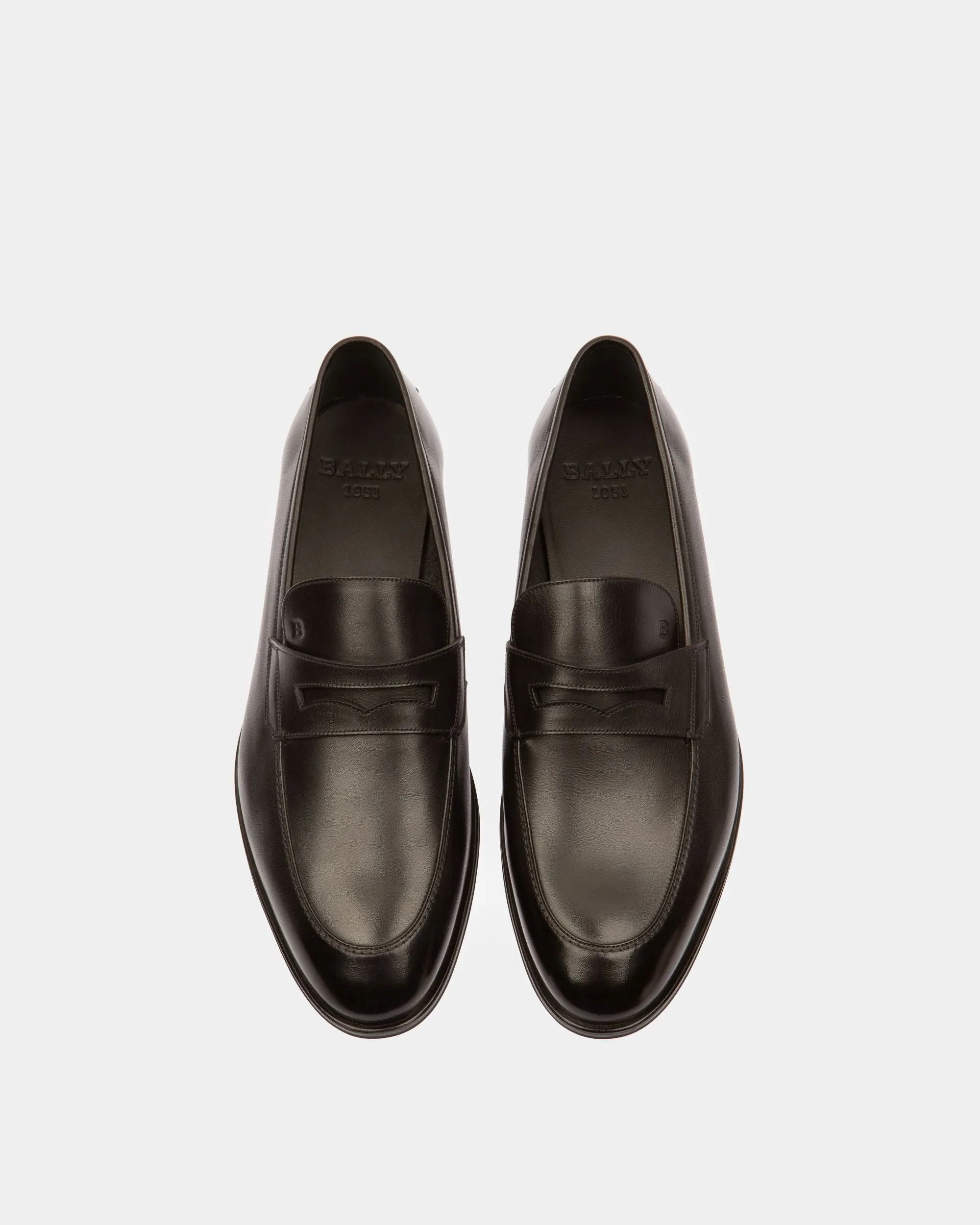 Webb Leather Loafers In Black