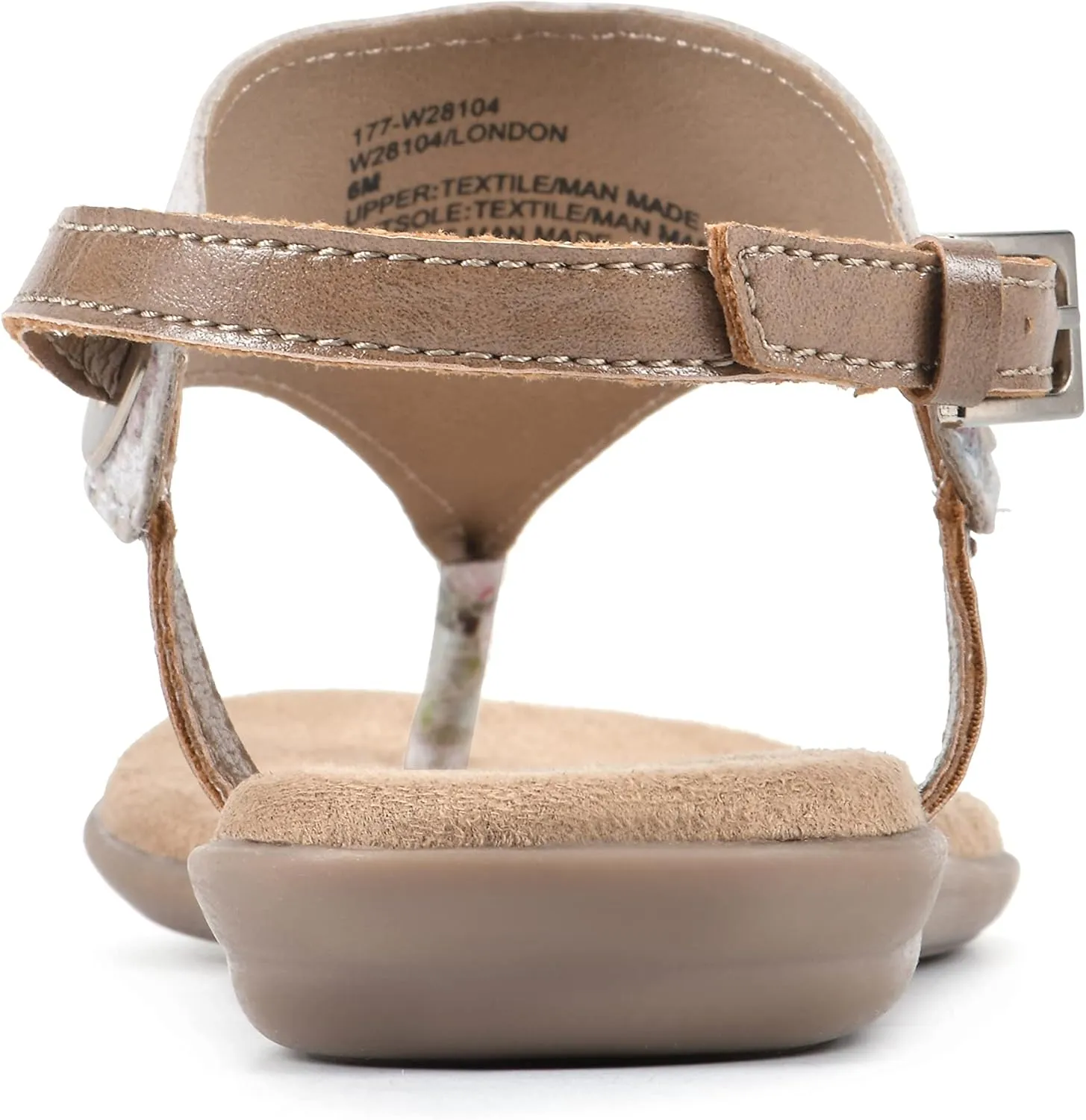WHITE MOUNTAIN Women's London Flat Sandal