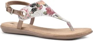 WHITE MOUNTAIN Women's London Flat Sandal