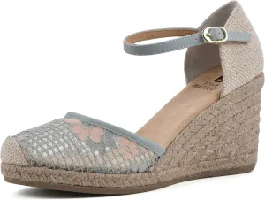 WHITE MOUNTAIN Women's Mamba Espadrille Wedge Sandal