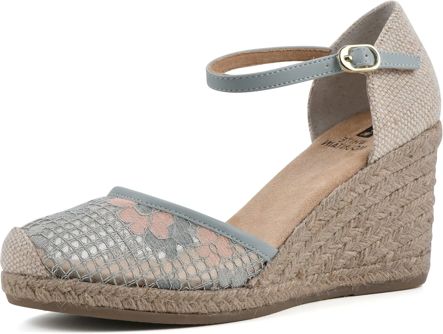 WHITE MOUNTAIN Women's Mamba Espadrille Wedge Sandal