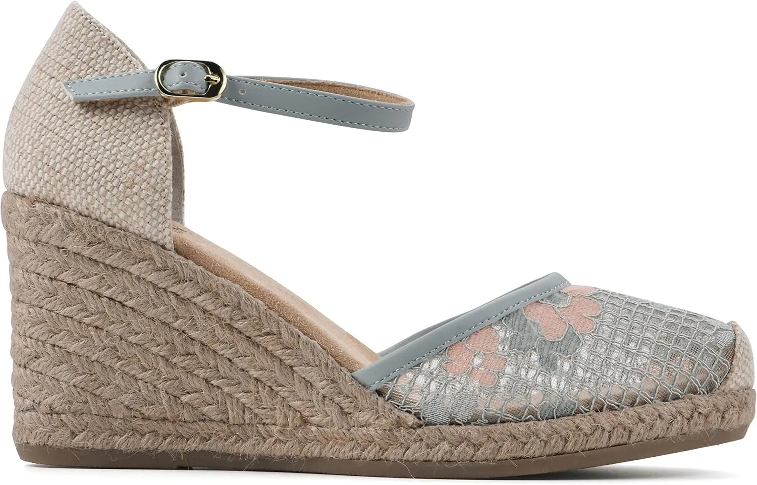 WHITE MOUNTAIN Women's Mamba Espadrille Wedge Sandal