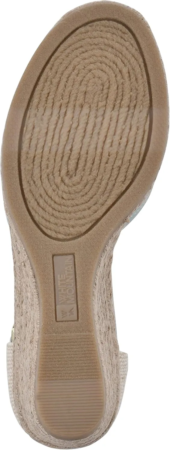 WHITE MOUNTAIN Women's Mamba Espadrille Wedge Sandal