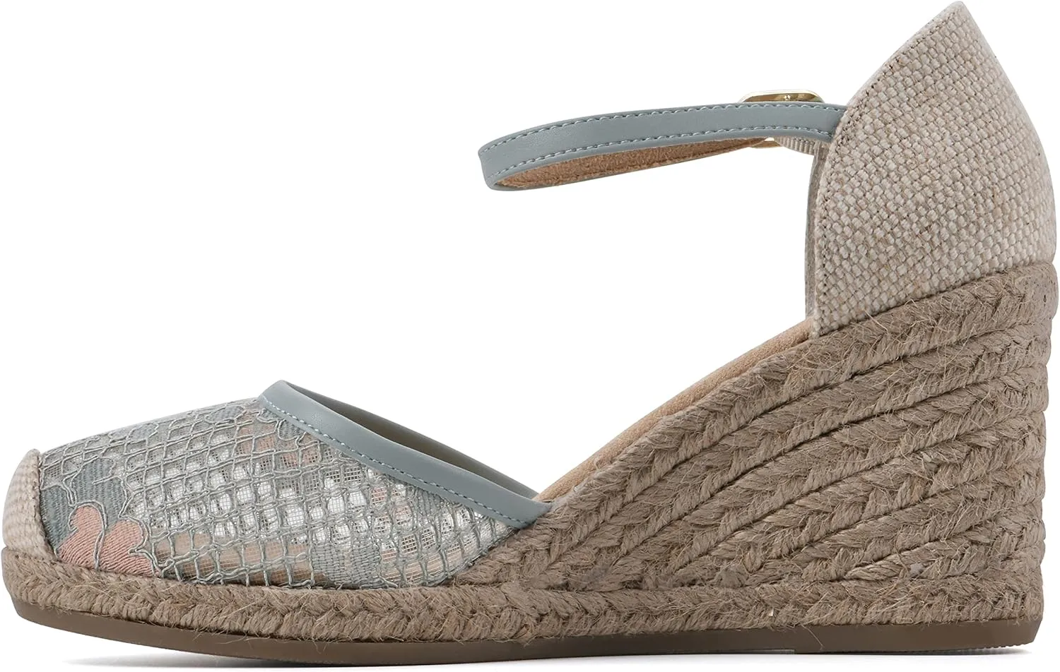 WHITE MOUNTAIN Women's Mamba Espadrille Wedge Sandal