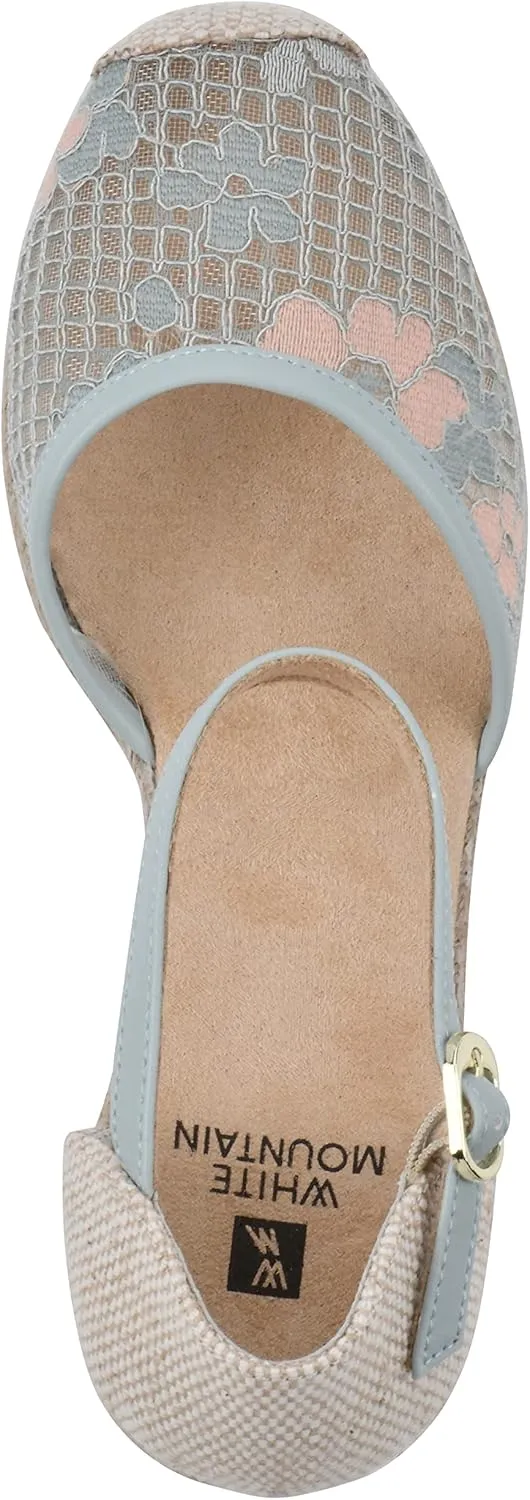 WHITE MOUNTAIN Women's Mamba Espadrille Wedge Sandal