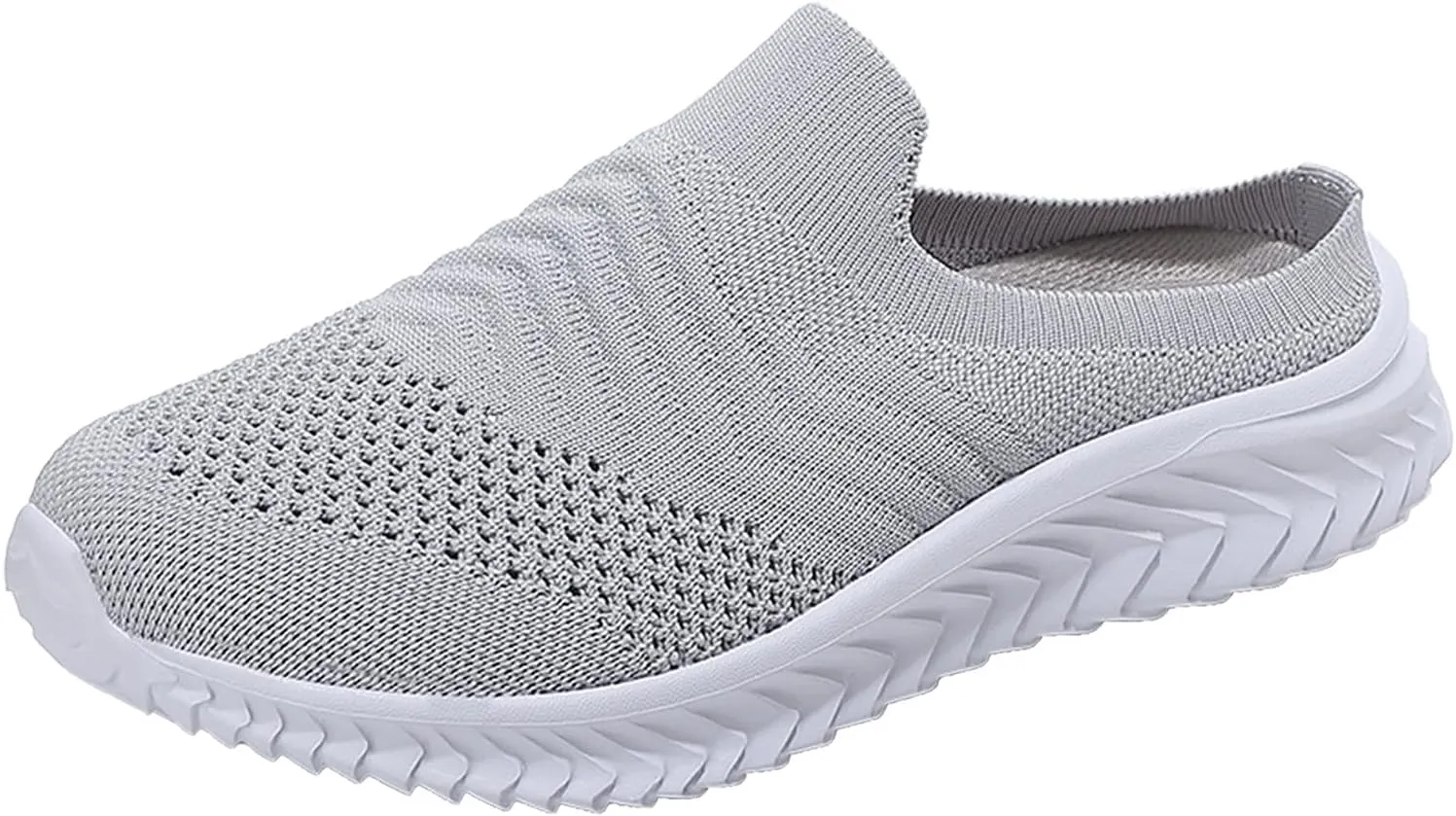 Women's Backless Slip on Mesh Sneakers Shoes Mens Casual Shoes Dressy Black Casual Shoes Waterproof Sneakers White Tennis Shoe Cross Trainer Shoe