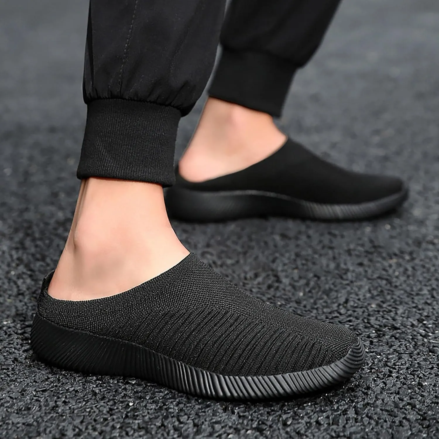 Women's Casual Slip on Half Shoes Breathable Walking Shoes Women Food Service Women Shoes Casual Women Shoes Sneakers Black Tennis Shoe Loafers Shoe