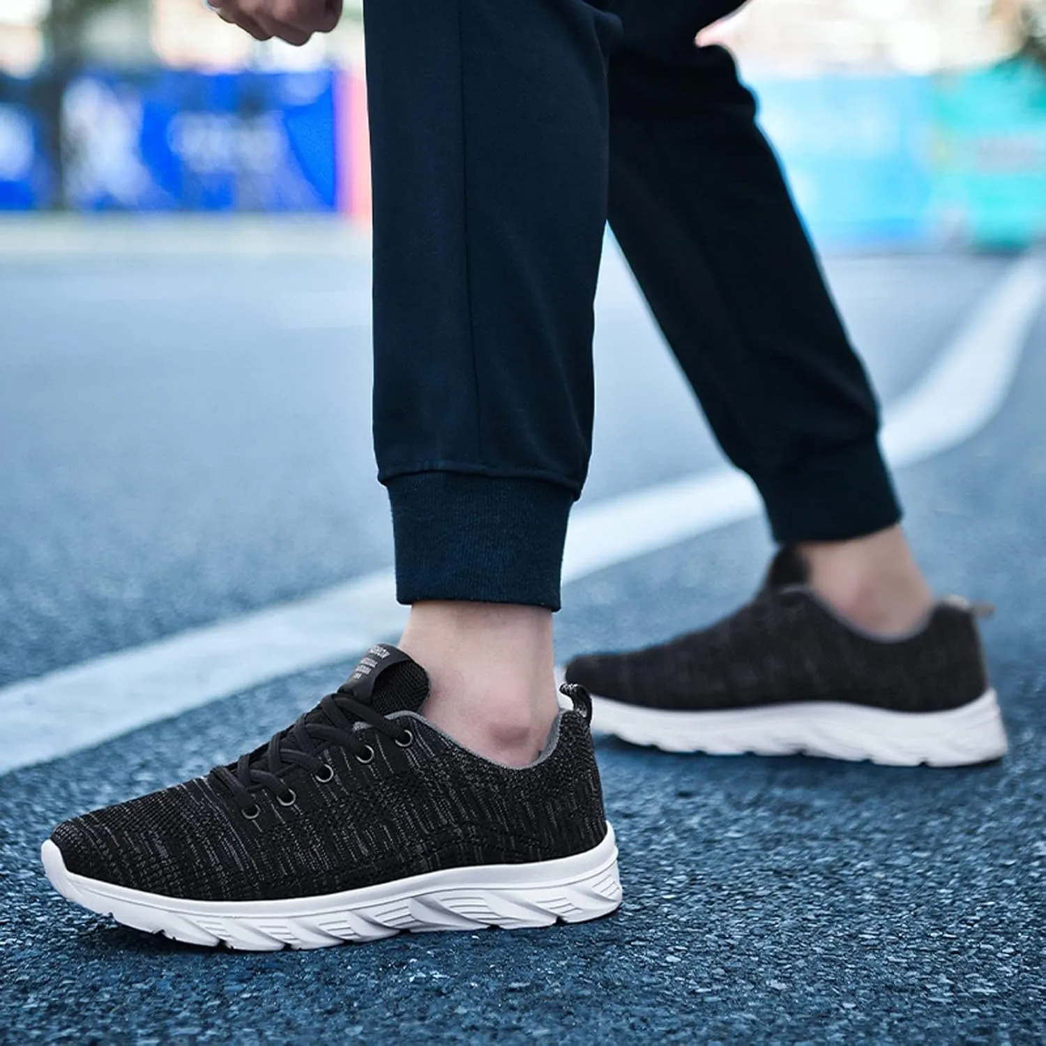 Y-3 Men's Sneaker Fashion Men Mesh Mountaineering Casual Sport Shoes Lace Up Solid Mens Sneakers Size 9 Air