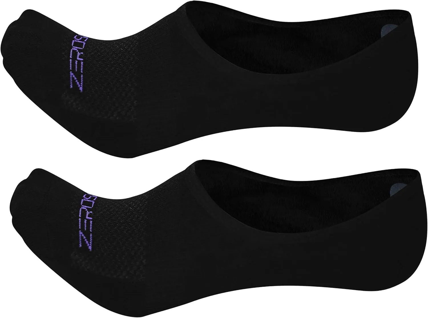 ZeroSock Womens Bamboo Ankle Wraith Hidden Ankle Sock With Mesh Ventilation, Anti-Tear Double Thread Bottoms