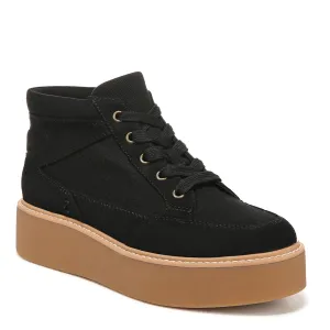 ZODIAC Womens Siona Lace Up Sneaker Black Fabric 10 M